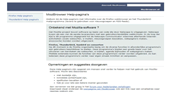 Desktop Screenshot of help.mozbrowser.nl